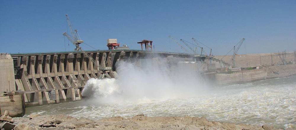 Merowe-Staudamm am Nil im Sudan / Foto: Sudani Merowe-Staudamm am Nil im Sudan / Foto: Sudani