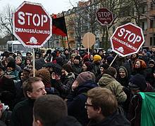 Protest gegen Räumung |Foto: B. Kietzmann