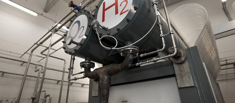 Hybrid-Kraftwerk | Foto: Enertrag/ Tom Baerwald Hybrid-Kraftwerk | Foto: Enertrag/ Tom Baerwald